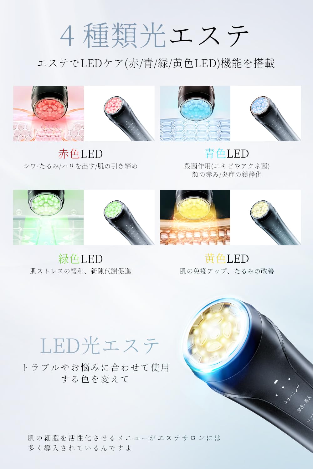 Amazon.co.jp: Ni Zmir 美顔器 美容器 自宅用美顔器 RF 多機能 イオン