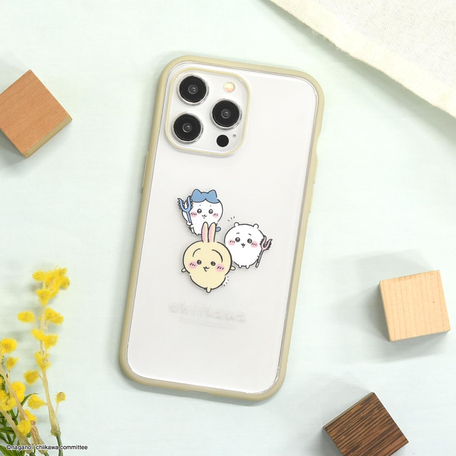 Amazon.co.jp: グルマンディーズ ちいかわ IIIIfit Clear(イーフィット