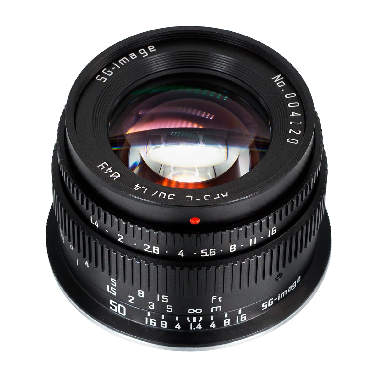 Amazon.co.jp: SG-image 50mm F1.4 APS-C対応 RFマウント 大口径 単