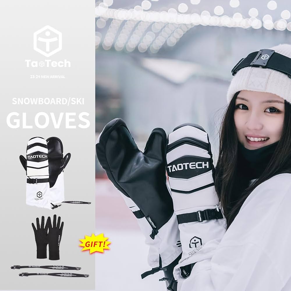 Amazon | TaoTech ラントリ ラバー グローブ スノーボード メンズ