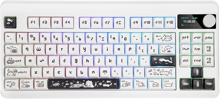Amazon.co.jp: OUSEITECH Y830 メカニカルキーボード 87キー PBT