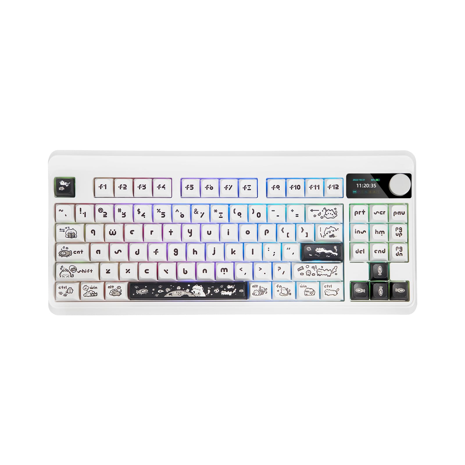 Amazon.co.jp: OUSEITECH Y830 メカニカルキーボード 87キー PBT