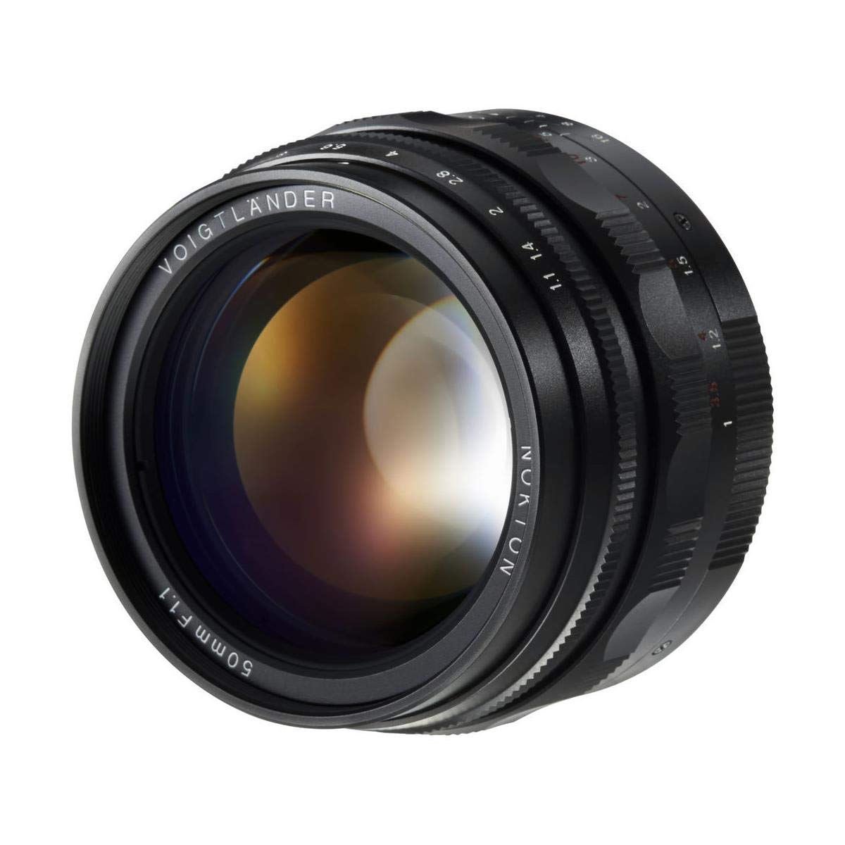 Voigtlander Nokton 50mm f/1.1 Leica M Mount Lens - Black : Amazon