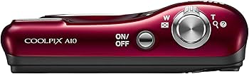 Amazon | Nikon デジタルカメラ COOLPIX A10 レッド 光学5倍ズーム