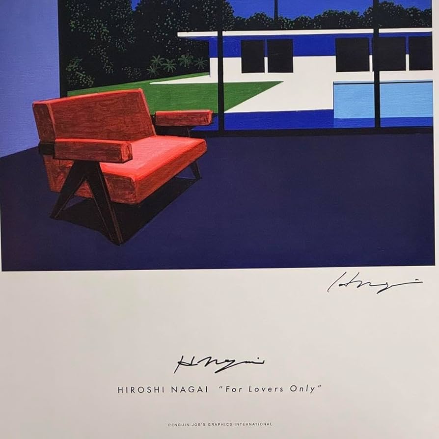 永井博 ポスター レコードストアデイ 直筆サイン入 永井博 ポスター