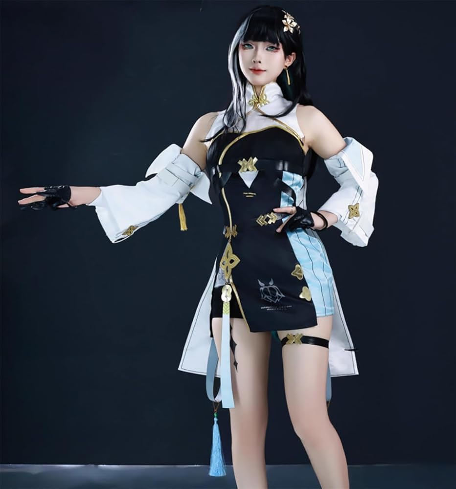 Amazon.co.jp: めいちょう 鳴潮 コスプレ 衣装 鳴潮 白芷 コスプレ