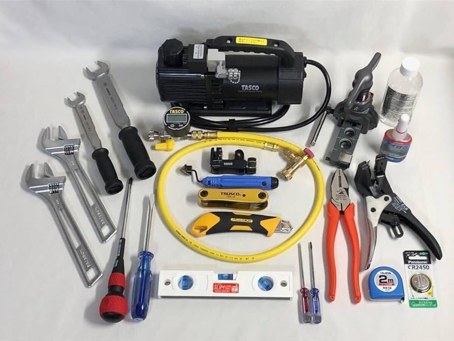 Amazon.co.jp: レンタル#03 エアコン取付工具 真空ポンプ デジタル