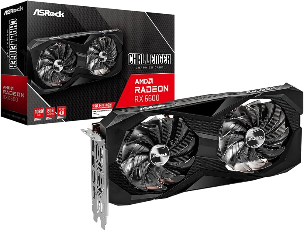 Amazon.co.jp: ASRock Graphics Board AMD Radeon RX6600 GDDR6 8GB