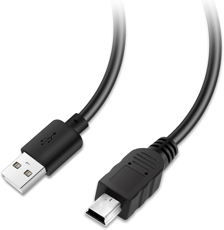 Amazon.co.jp: USB2.0 miniケーブル 5M（A to mini-B）オス-オス 充電