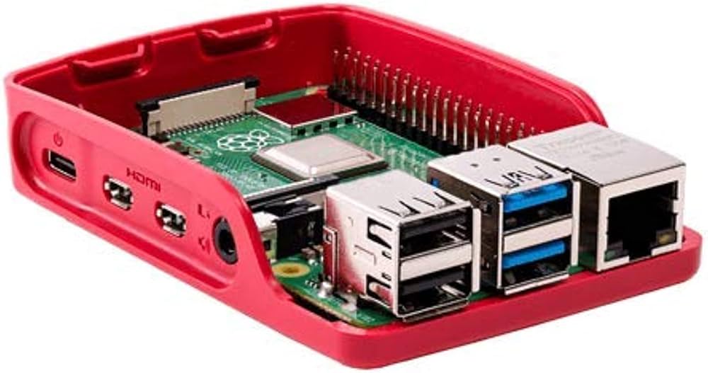 Amazon.in: Buy Raspberry Pi Acrylonitrile Butadiene Styrene 4 Case