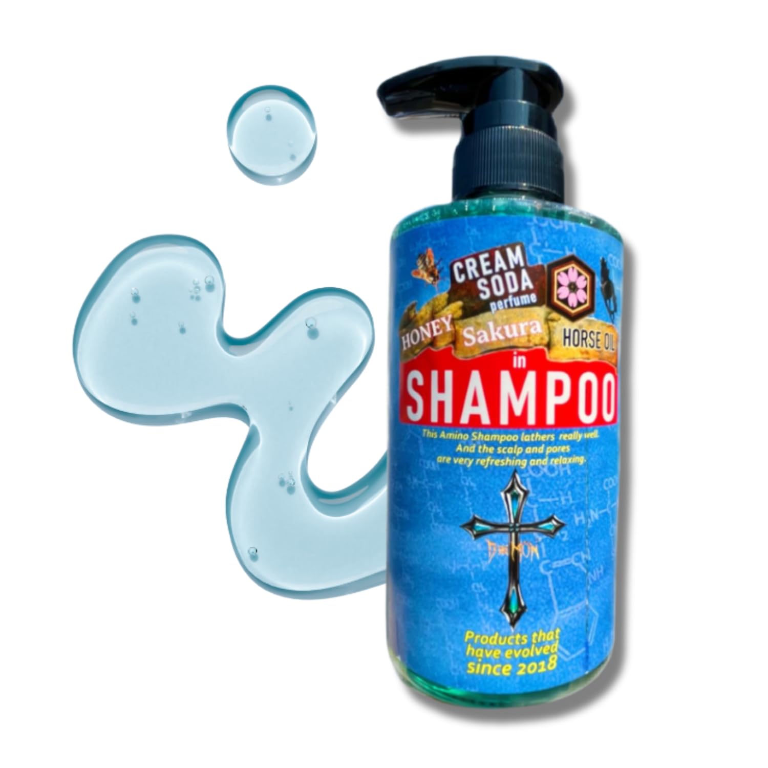 Amazon | Daemon アミノシャンプー (CREAM SODAの香り) | D卍MON