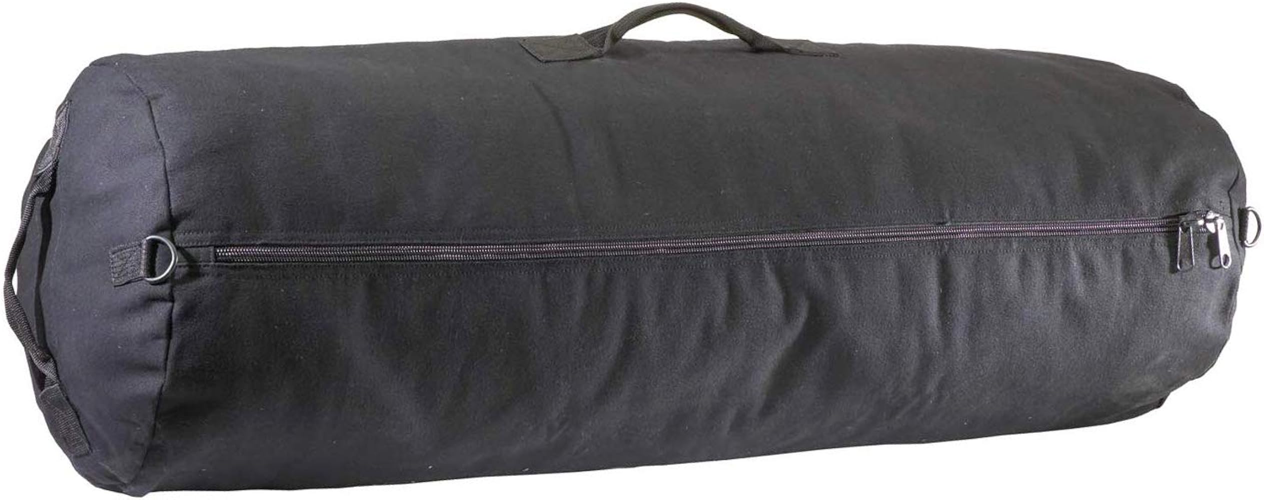 Amazon.com | Farm Blue GI Style Zipper Duffel Bag Black - XL Heavy