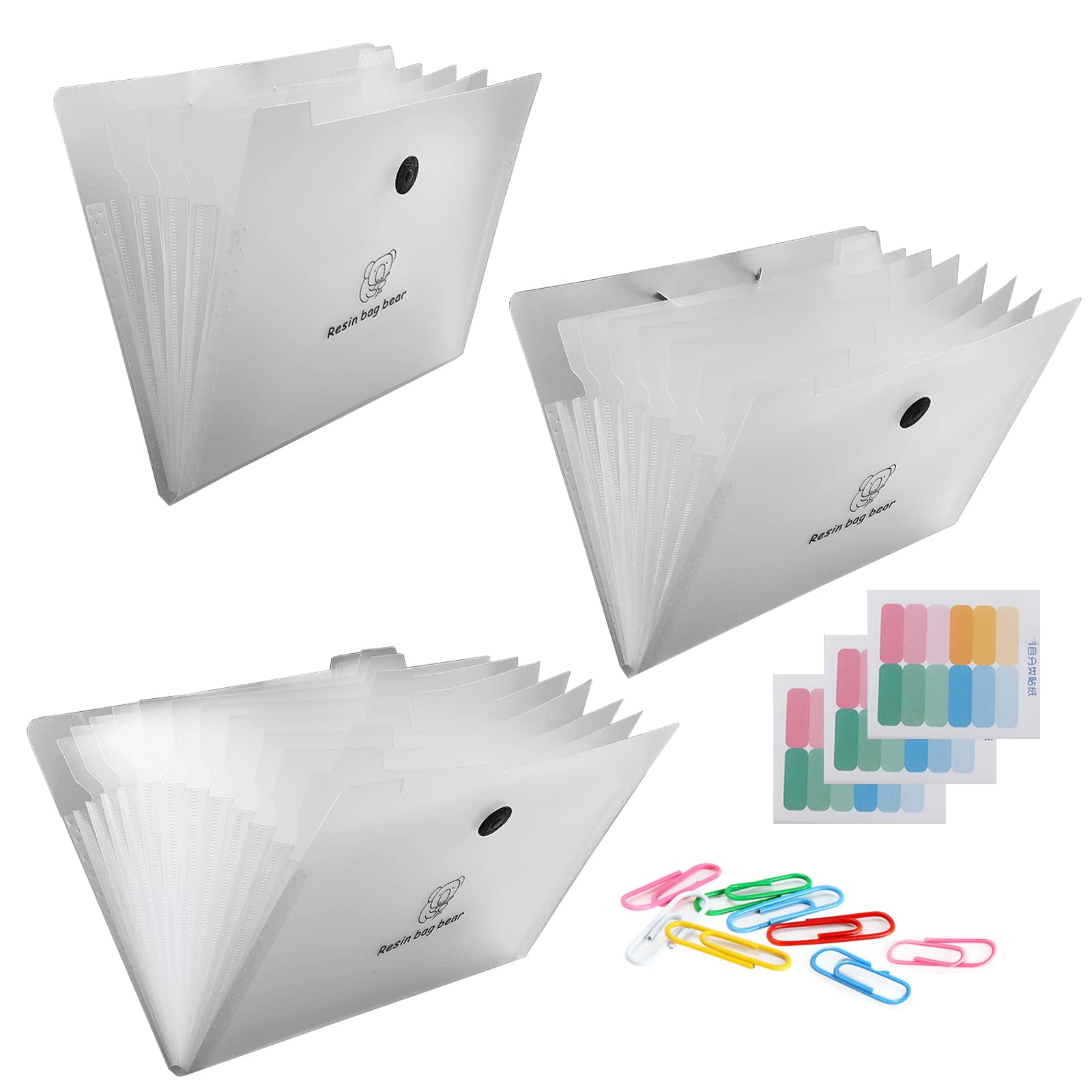 Amazon | DY.2ten ドキュメントファイル A4 3点セット 5 8 12ポケット