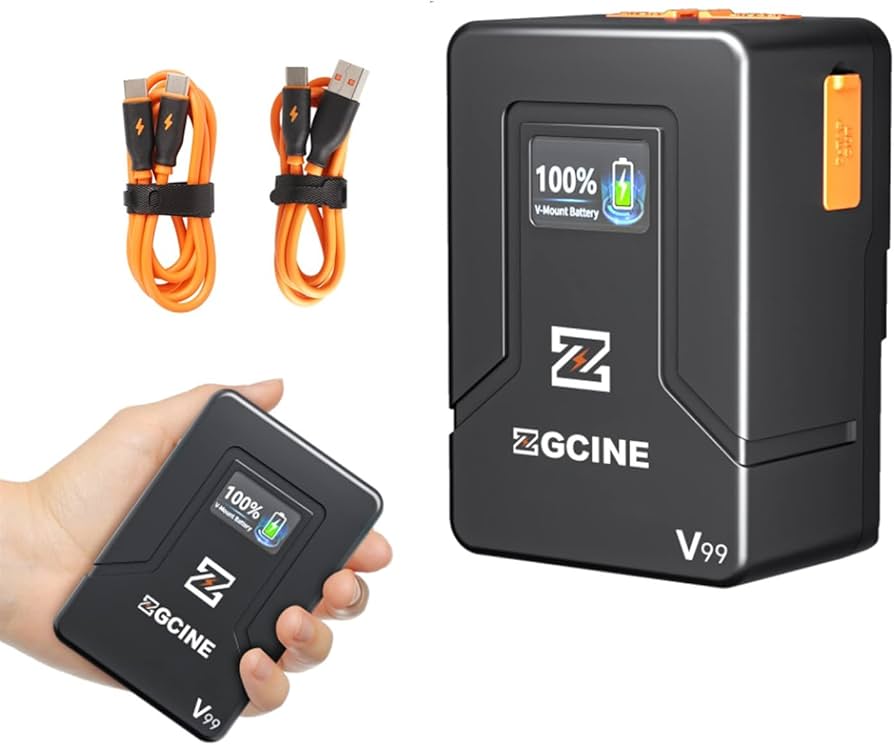 Amazon | 【PSE認証】ZGCINE ZG-V99 Vマウントバッテリー USB Type-Cで