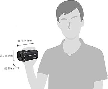 Amazon.co.jp: パナソニック 4K ビデオカメラ VX985M 64GB あとから
