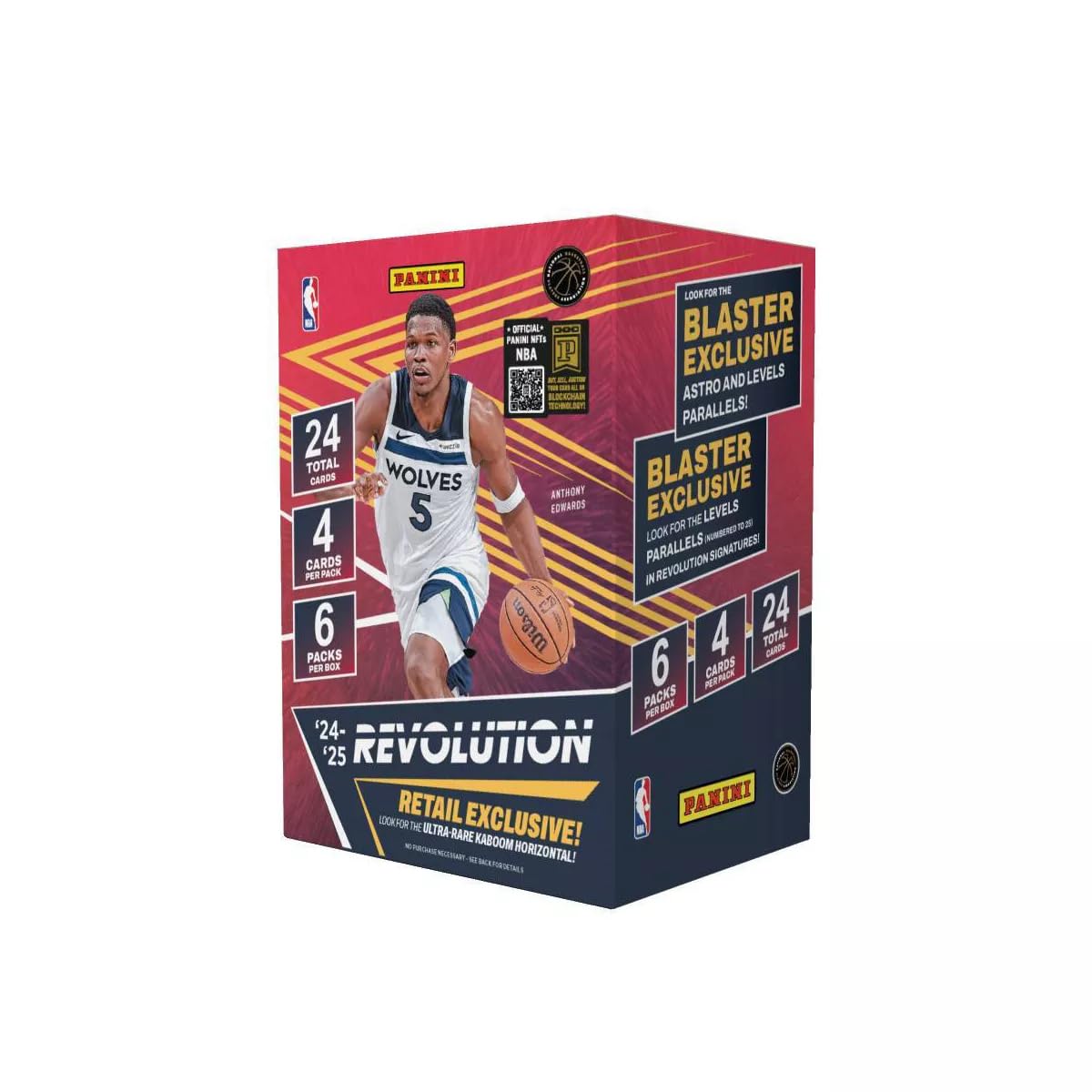 2024-25 Panini NBA Revolution Basketball Trading Card Blaster Box
