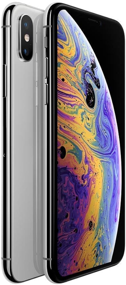 Apple iPhone Xs, Fully Unlocked, 64 GB - Silver (Renewed) : Amazon.ca