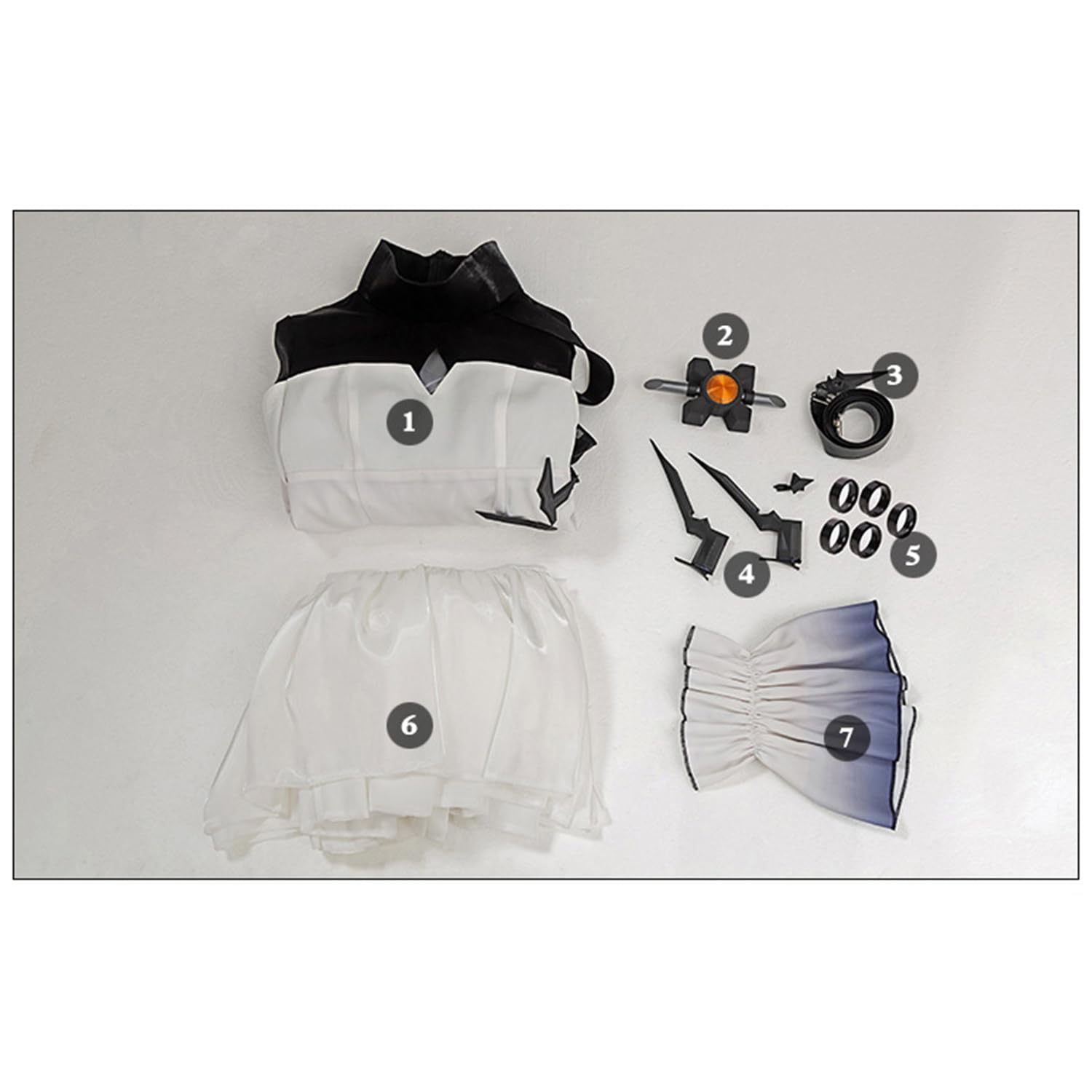 Amazon.co.jp: アークナイツ コスプレ テレジア コスプレ衣装 ウィッグ