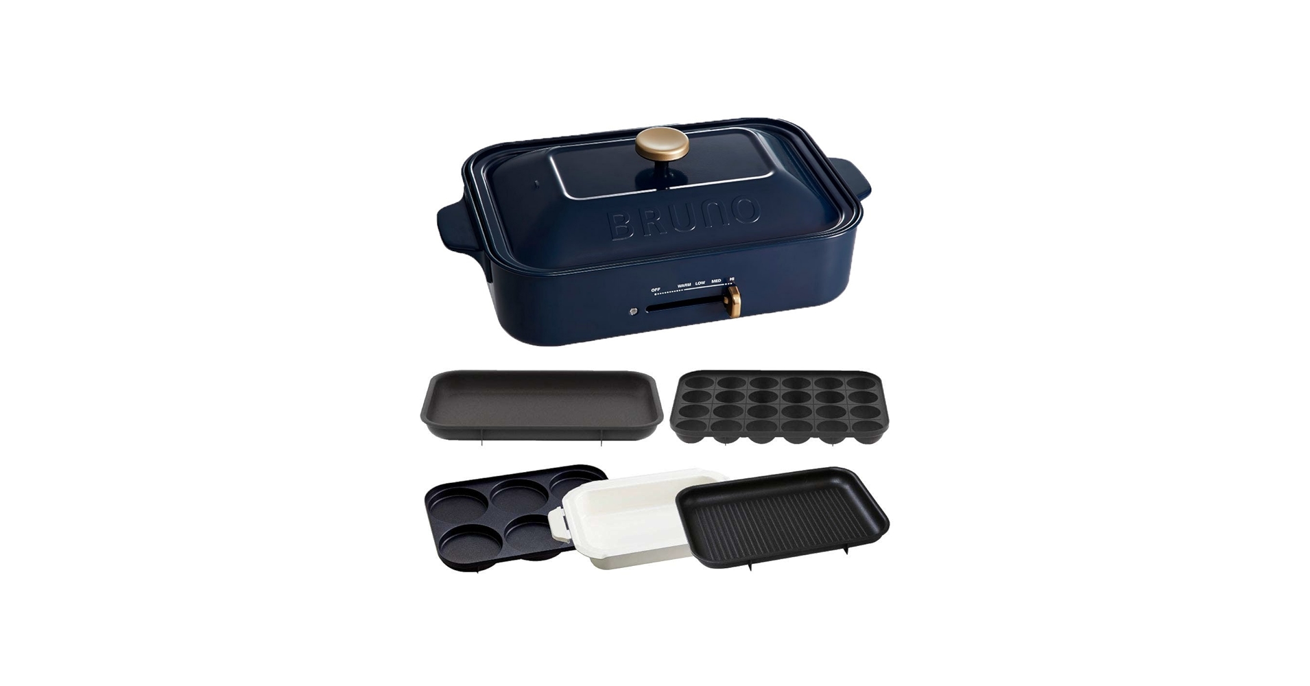 Amazon.com: BRUNO Compact Hot Plate + Multi Plate + Grill Plate +