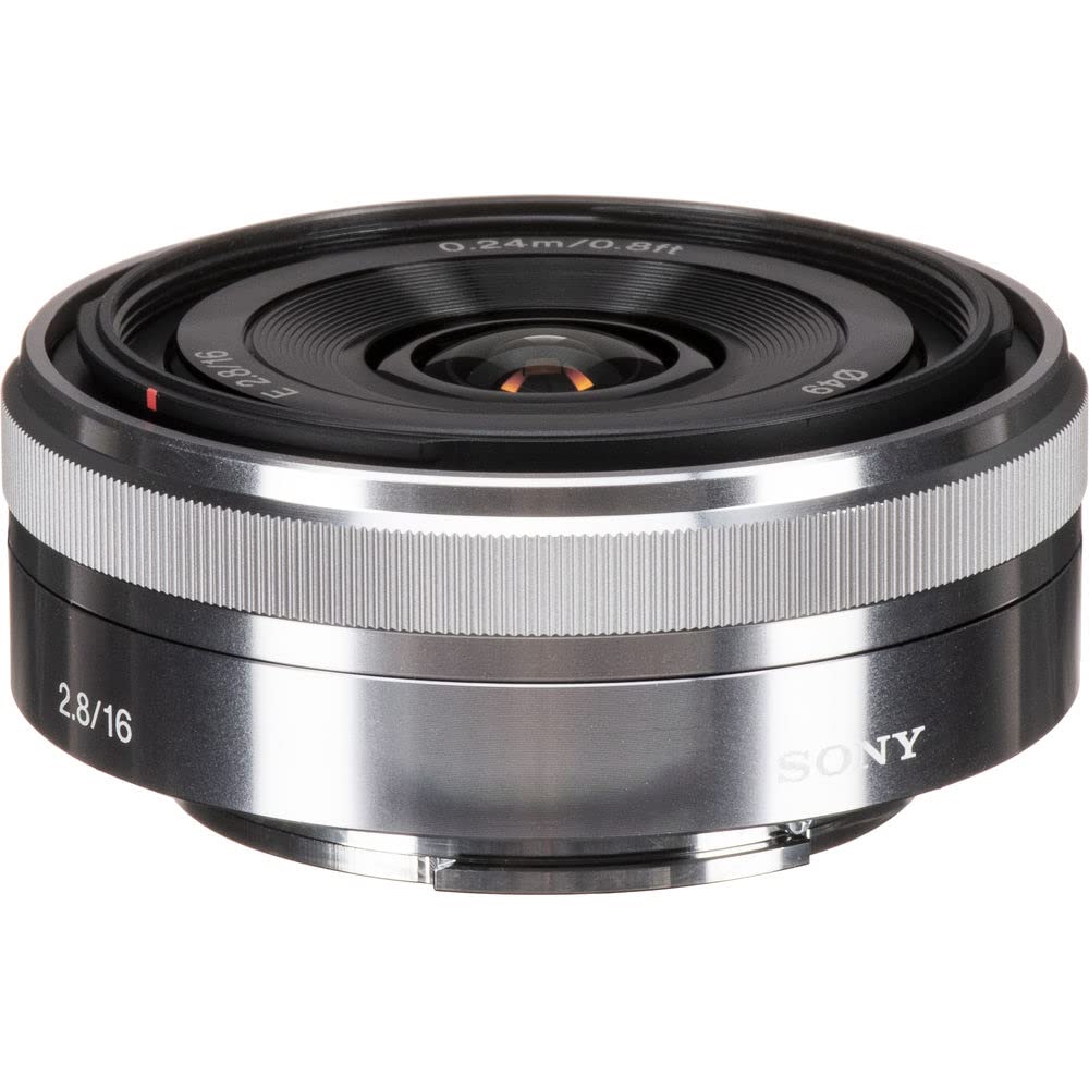 Amazon.com : Sony E 16mm F2.8 Wide-Angle Prime Lens (SEL16F28