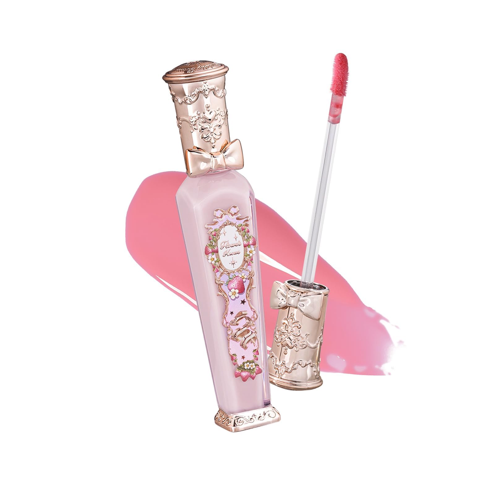 Amazon.com : Flower Knows Violet Strawberry Rococo Glowy Lip Gloss