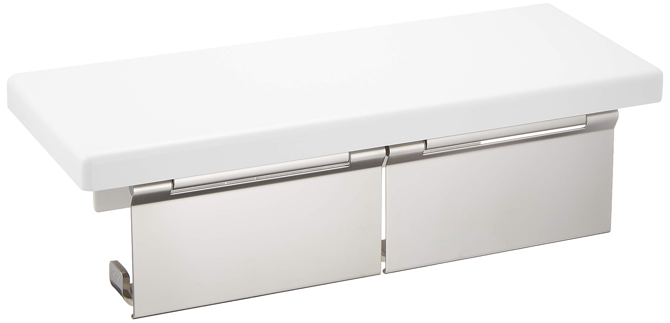 Amazon | TOTO 二連紙巻器 棚付き(木質) ステンレス製(マット