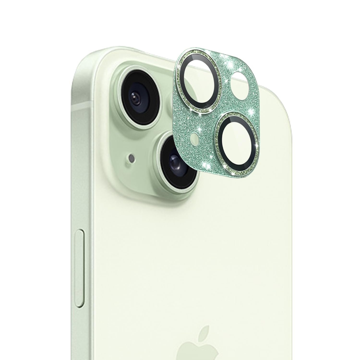 Amazon | iPhone 15/iPhone 15 Plus カメラ保護フィルム キラキラ