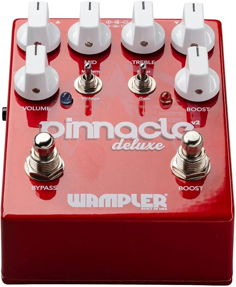 Amazon.com: Wampler Pinnacle Deluxe V2 Distortion Guitar Effects