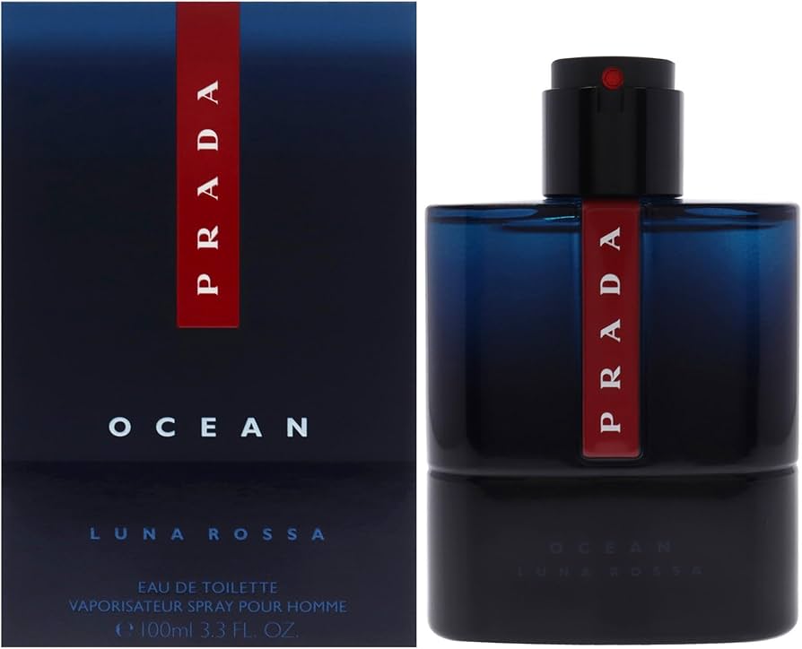 Amazon | Prada Luna Rossa Ocean by Prada Eau De Toilette Spray 3.4
