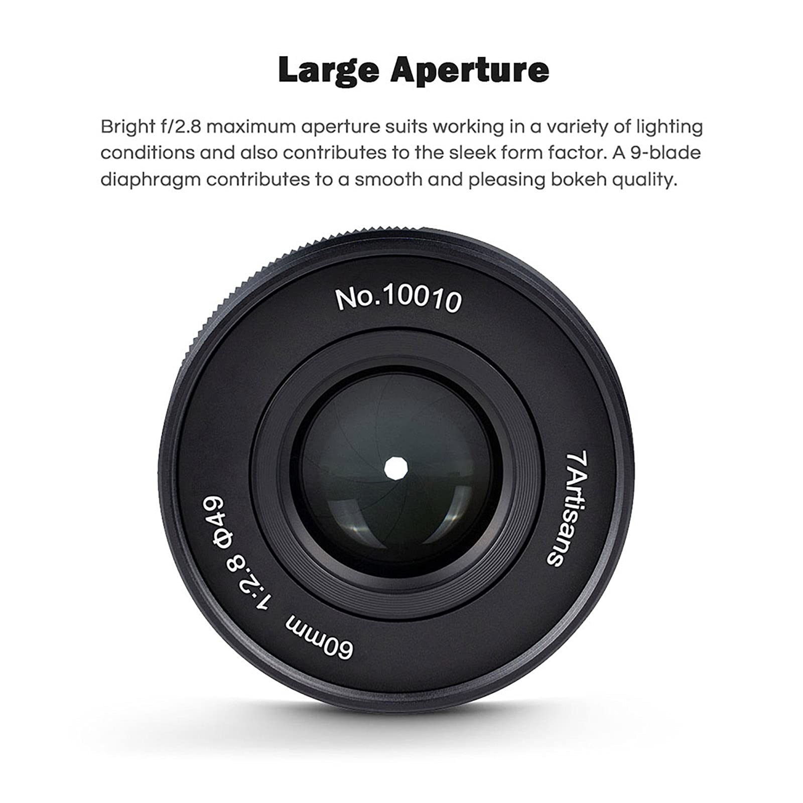 Amazon.co.jp: 7artisans 60mm F2.8 II V2.0 APS-C フォーマットマクロ