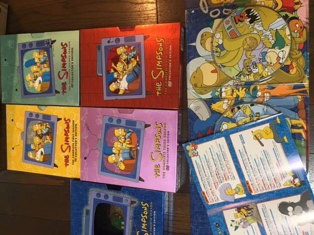 Amazon.co.jp: 正規品 ザシンプソンズ 1-14巻 DVDコレクターズBOX THE