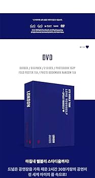 BTS WORLD TOUR LOVE YOURSELF SPEAK YOURSELF LONDON 2 DISC(D.V.D CD