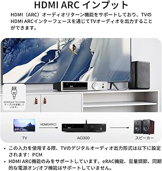Amazon | AOSHIDA の SMSL AO300 オールインワンDAC & アンプ MA5332MS