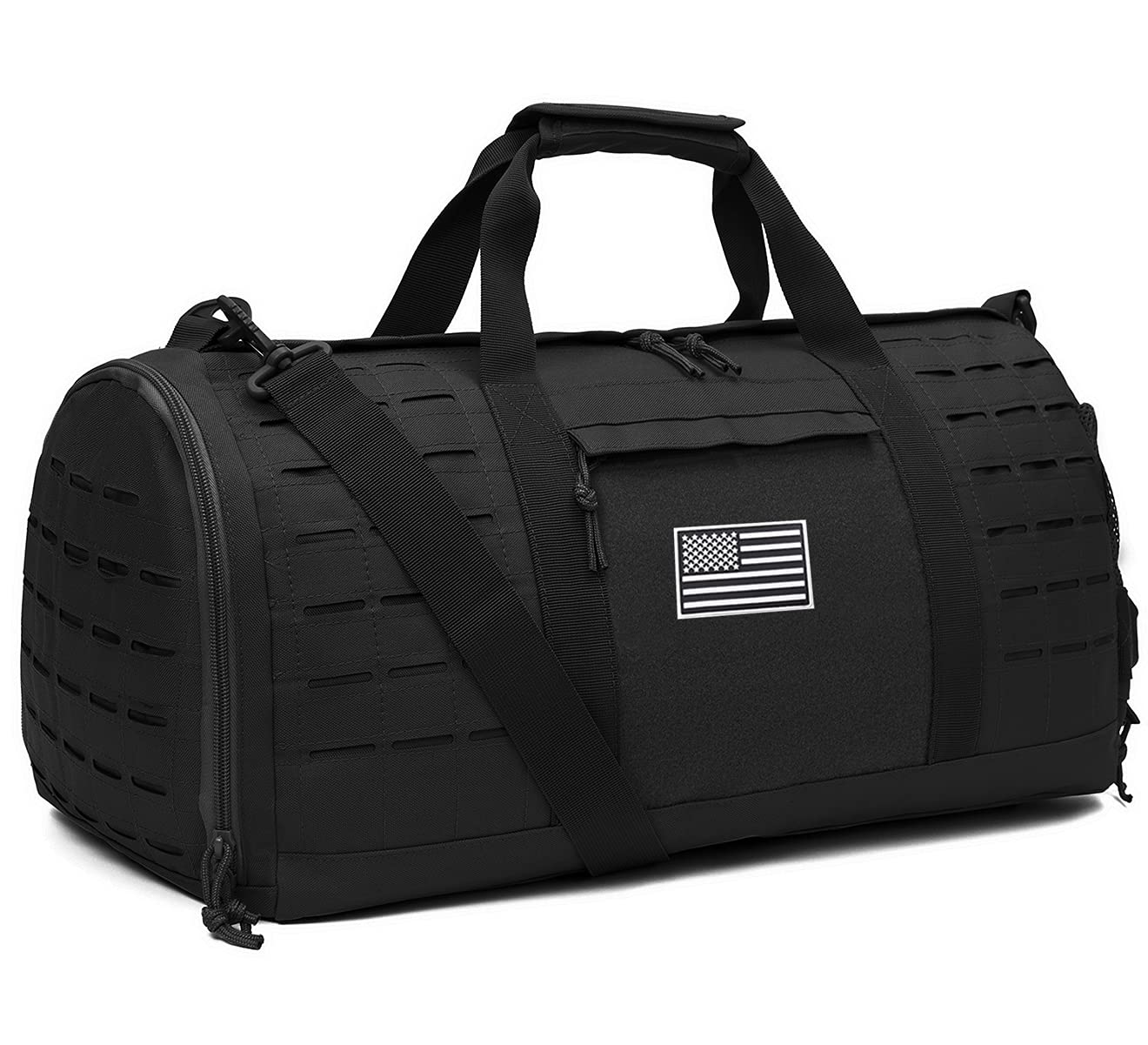 QT&QY 40L Military Tactical Duffle Bag For Men Sport Gym Bag