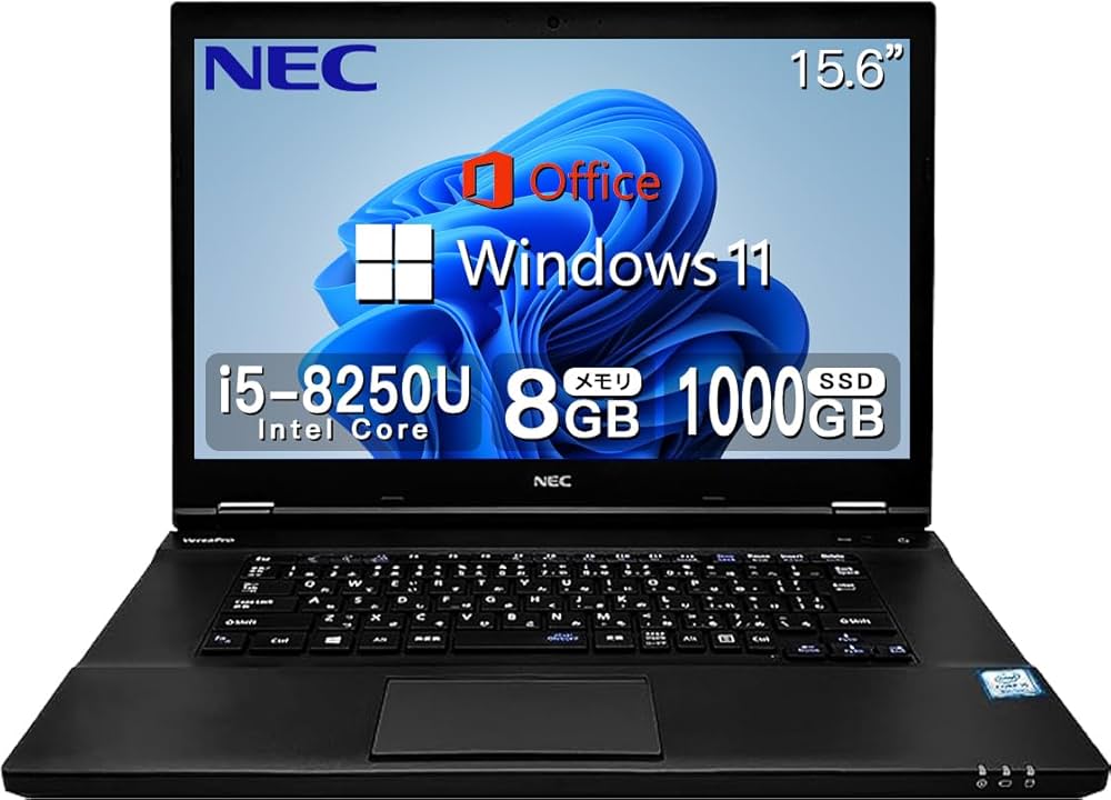Amazon.co.jp: NEC Laptop VK Series; 8th Generation Core i5/Office