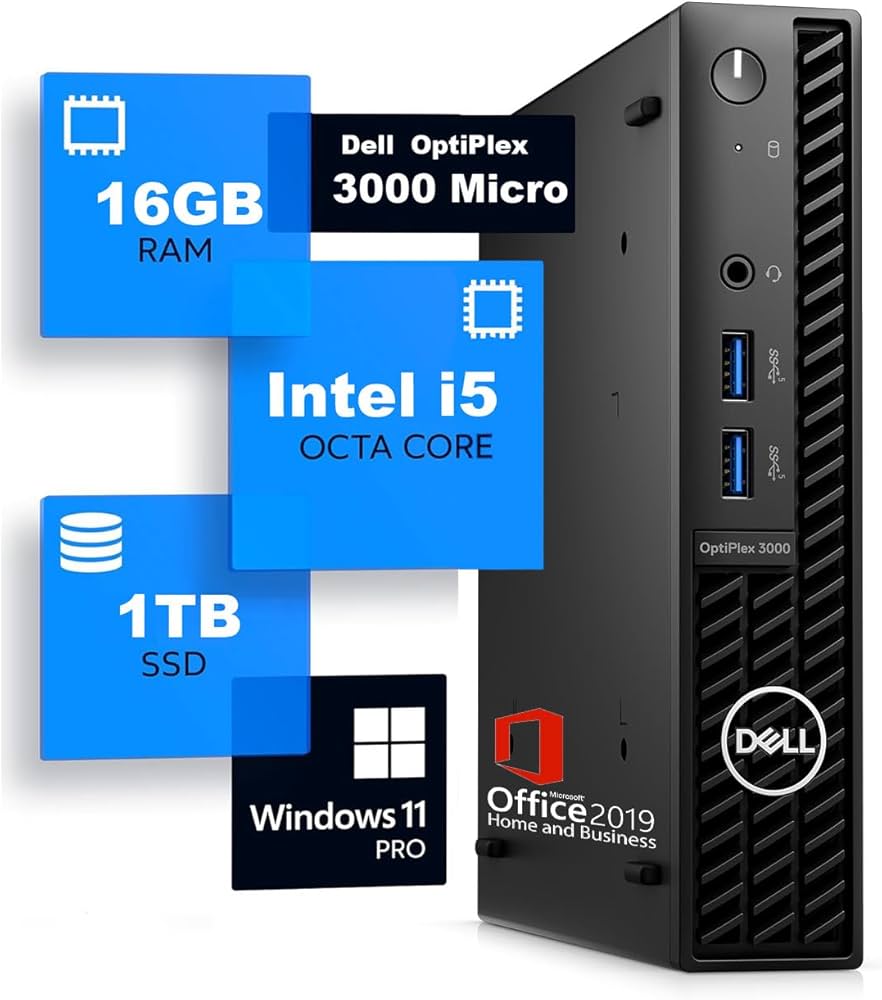 Amazon.co.jp: Dell デルOptiPlex 3000 Micro 第12世代 Core i5 / 16GB