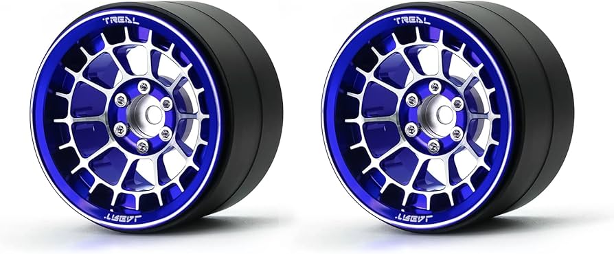 Amazon.com: Treal Aluminium 2.2 Beadlock Wheels Rims(2) pcs Fit RC