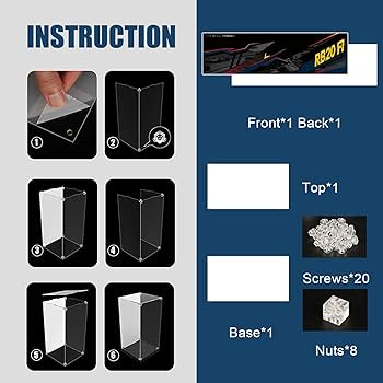 Amazon.com: Clear Acrylic Display Case for Lego 42206 Oracle Red