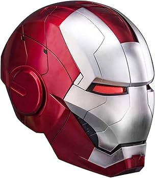 Amazon.co.jp: アイアンマンヘルメット1：1本物のウェアラブルMK5電動