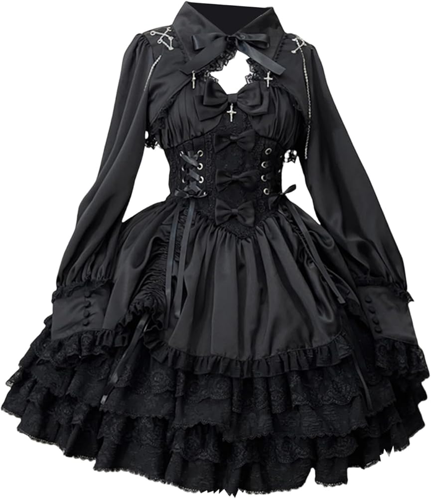 Amazon.co.jp: [トクとユウ] 森ガール ロリータワンピース ゴシック風