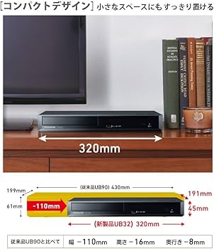 Amazon | パナソニック ブルーレイプレーヤー Ultra HDブルーレイ対応