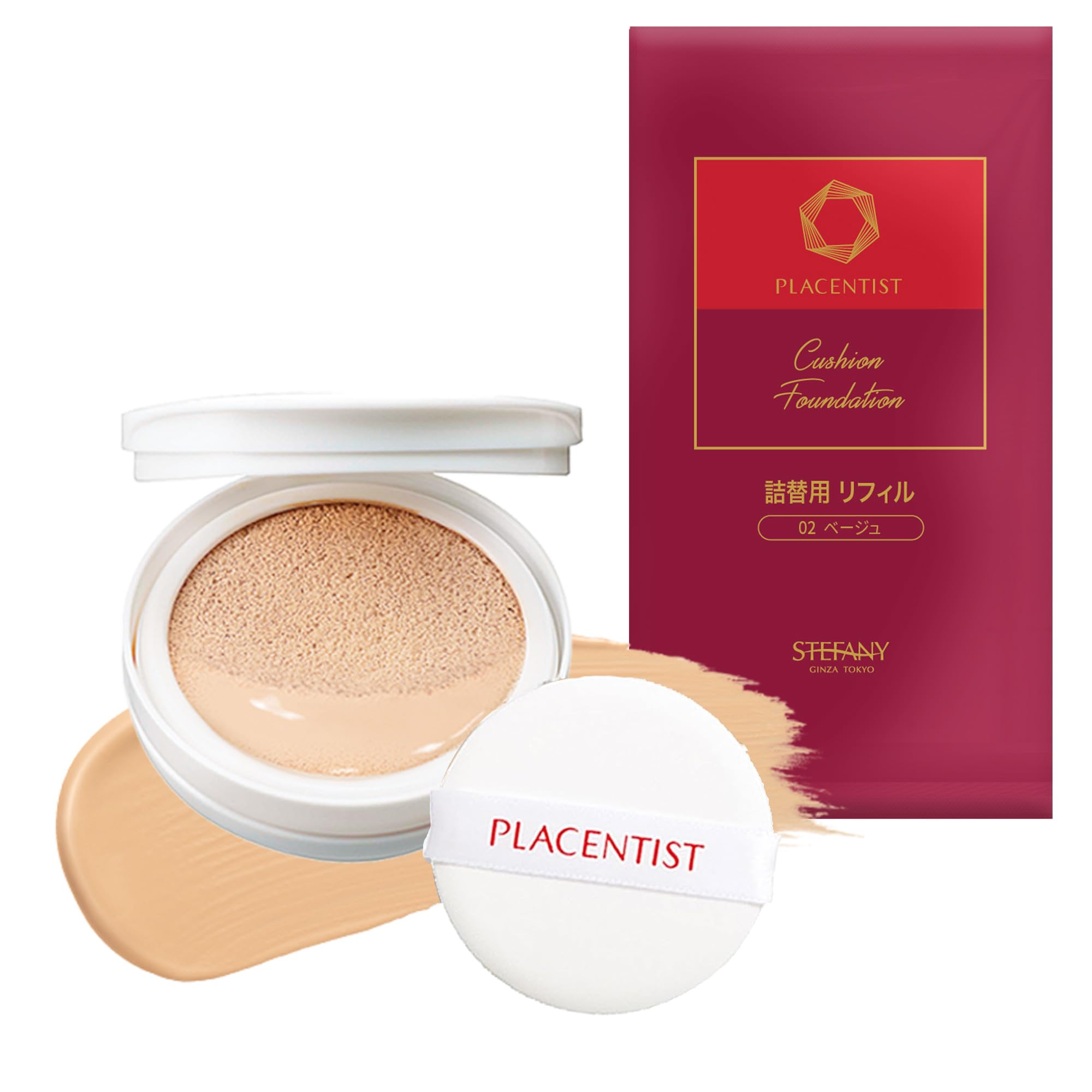 Amazon | プラセンティストクッションファンデーション (【リフィル