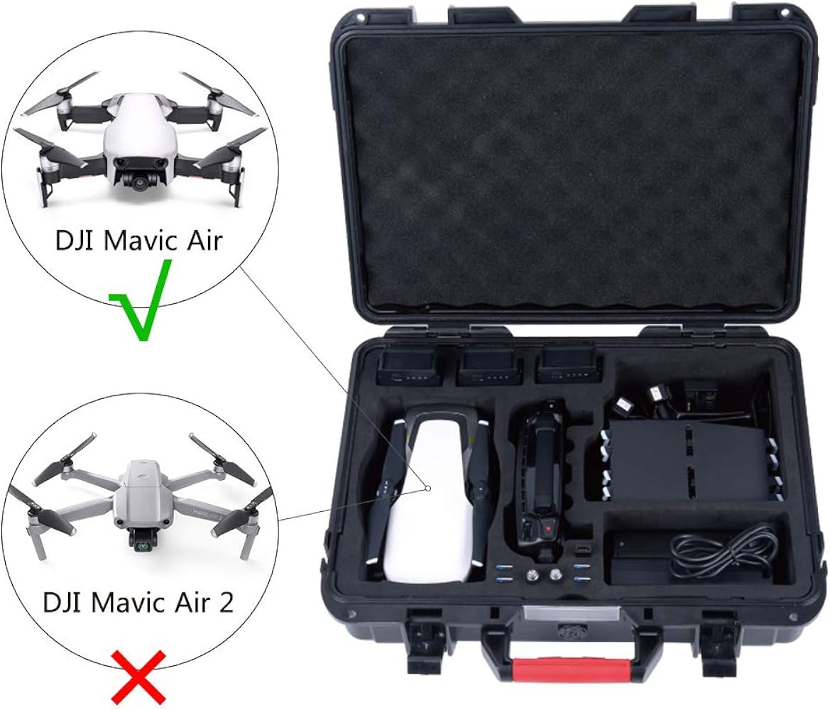 Amazon.com: Smatree 10.2L Mavic Air Carrying Case Compatible for