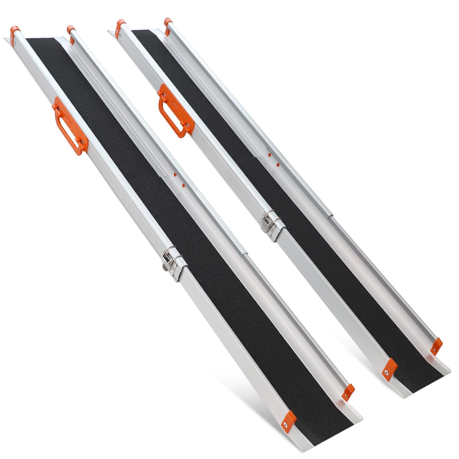 Amazon | Ruedamann スロープ 車椅子 長さ138-244cm 無段階長さ調整