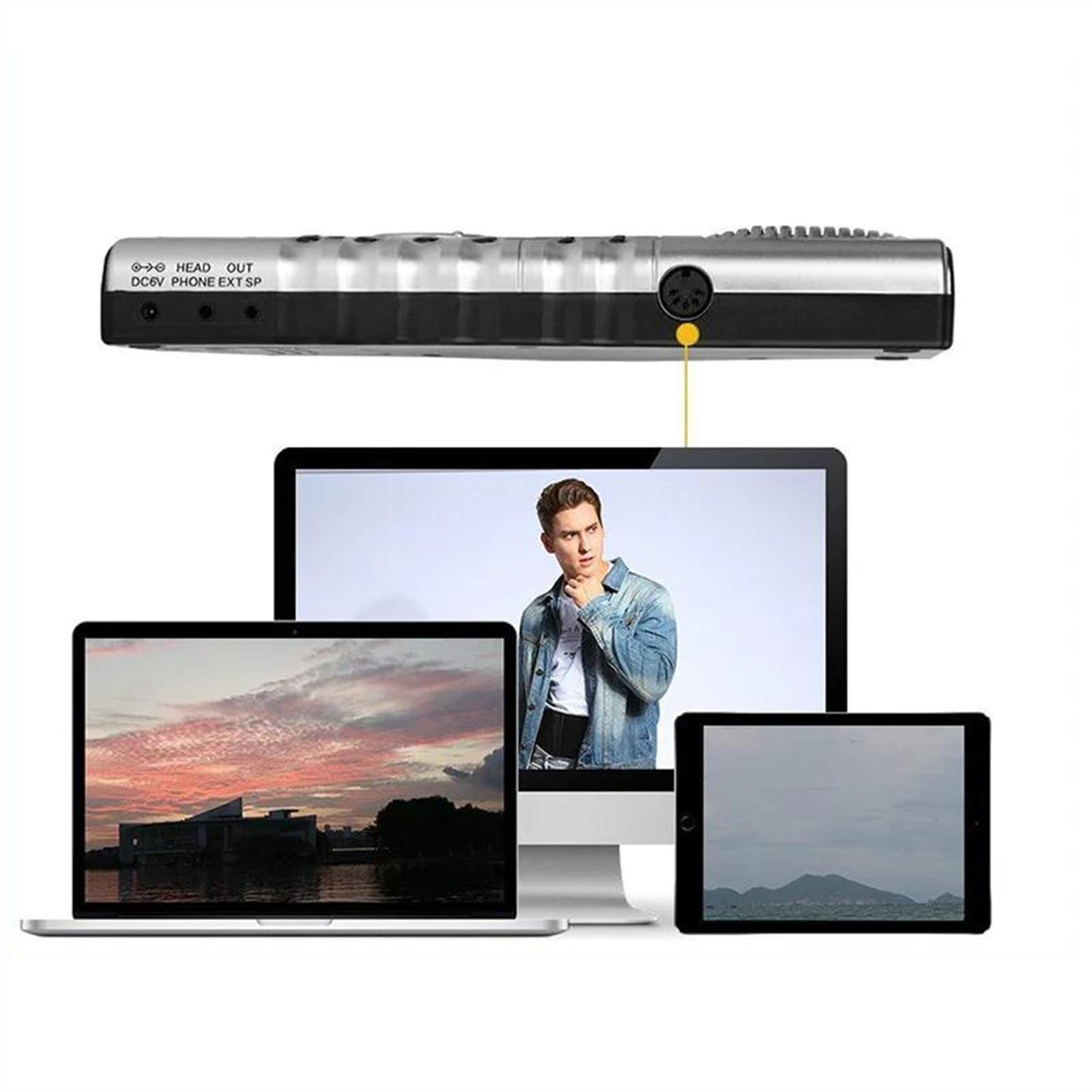 Amazon | 内蔵スピーカーロールアップフレキシブルピアノ 61 キー