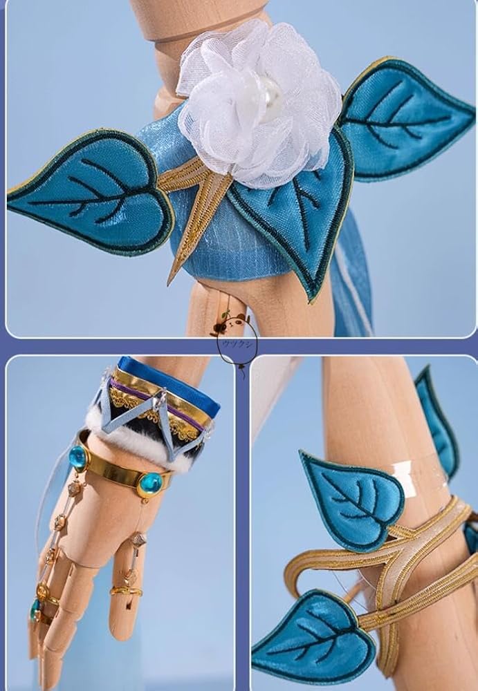 Amazon.co.jp: 原神 ラウマ コスプレ衣装+靴 コスチューム 道具 頭飾り