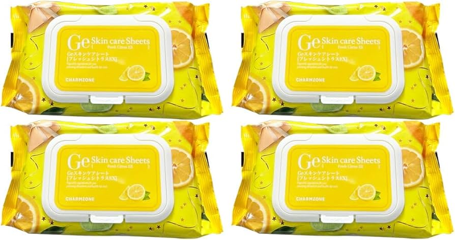 Amazon | チャームゾーン Ge スキンケアシート フレッシュシトラスEX