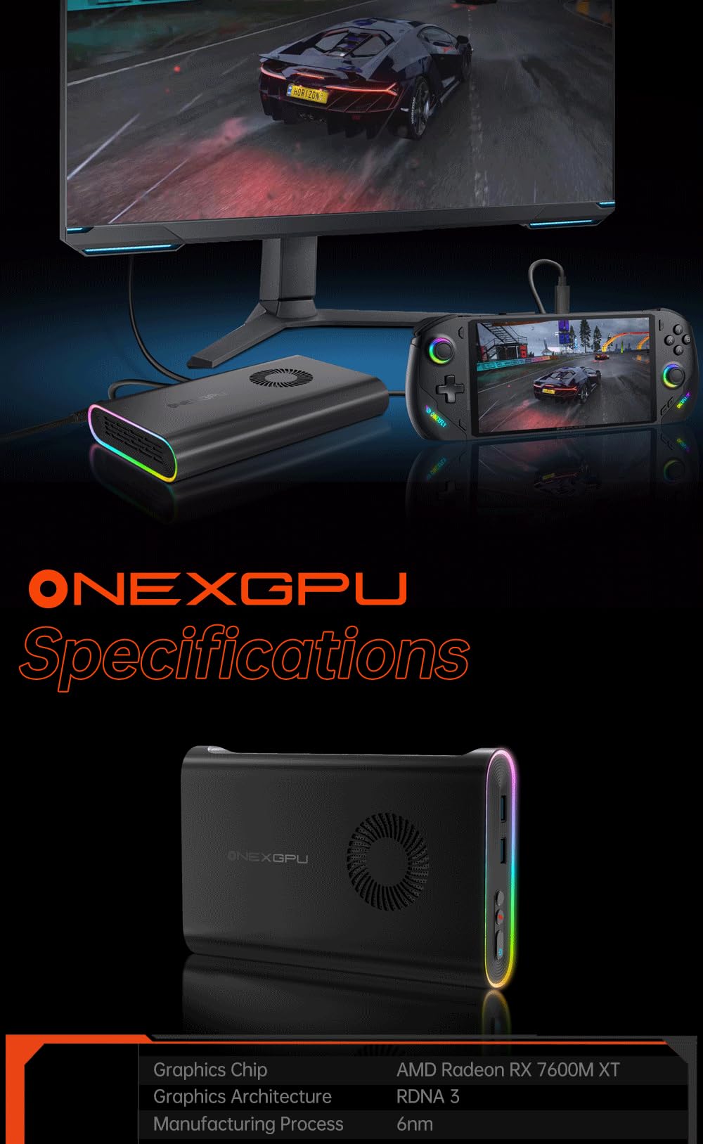 Amazon.co.jp: ONEXGPU グラフィックカードドック拡張カード eGPU