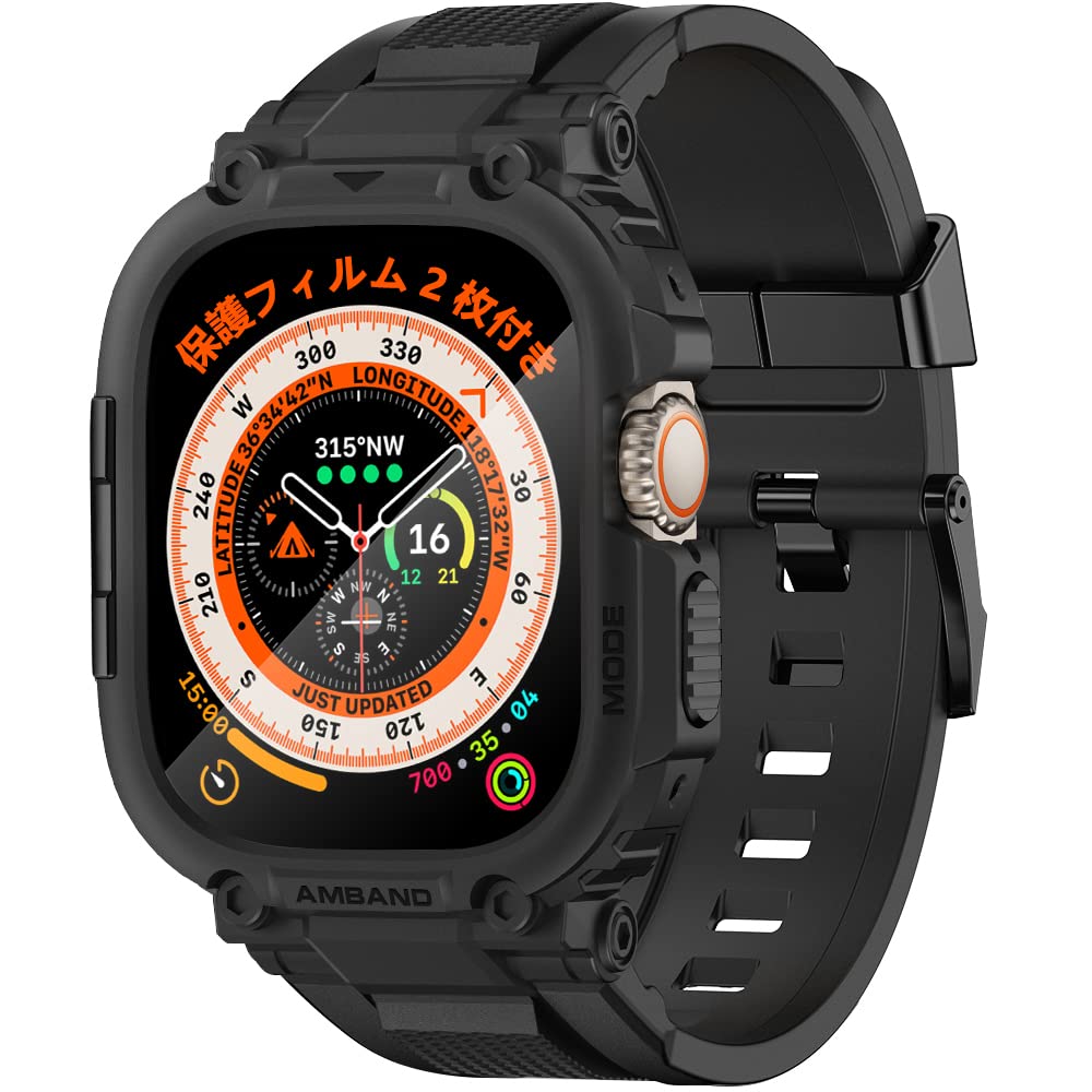 Amazon.co.jp: バンド ケース コンパチブル Apple Watch Ultra2/Ultra