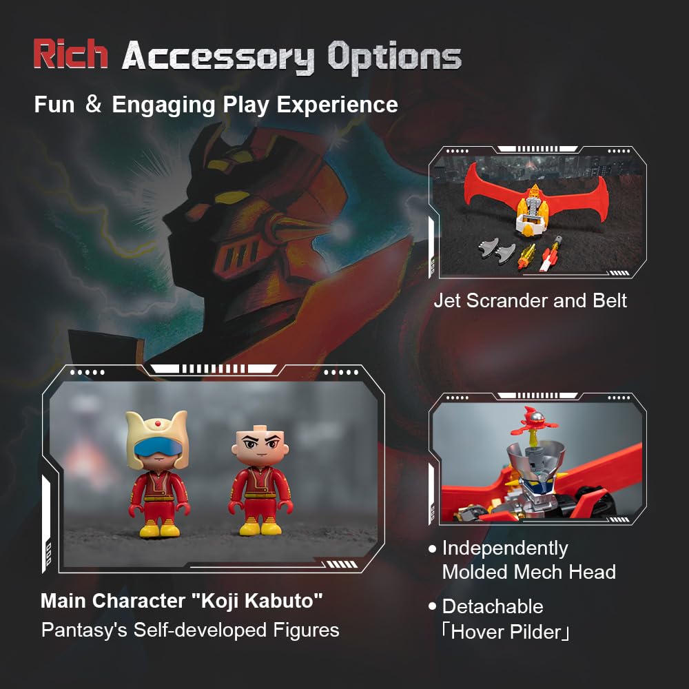 Amazon.co.jp: PANTASY マジンガーZ メカニカルハーフメカ組み立て